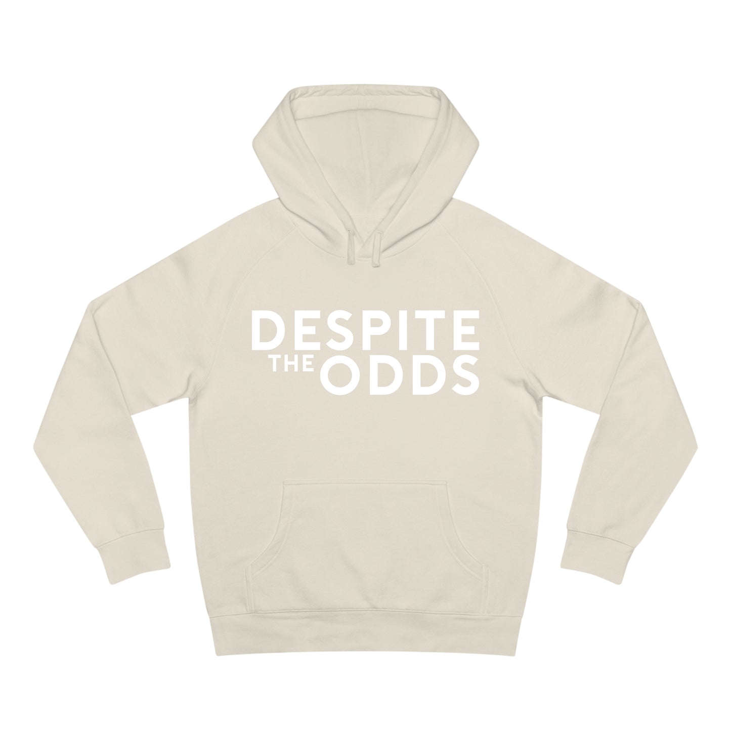 Despite The Odds White Logo Hoodie