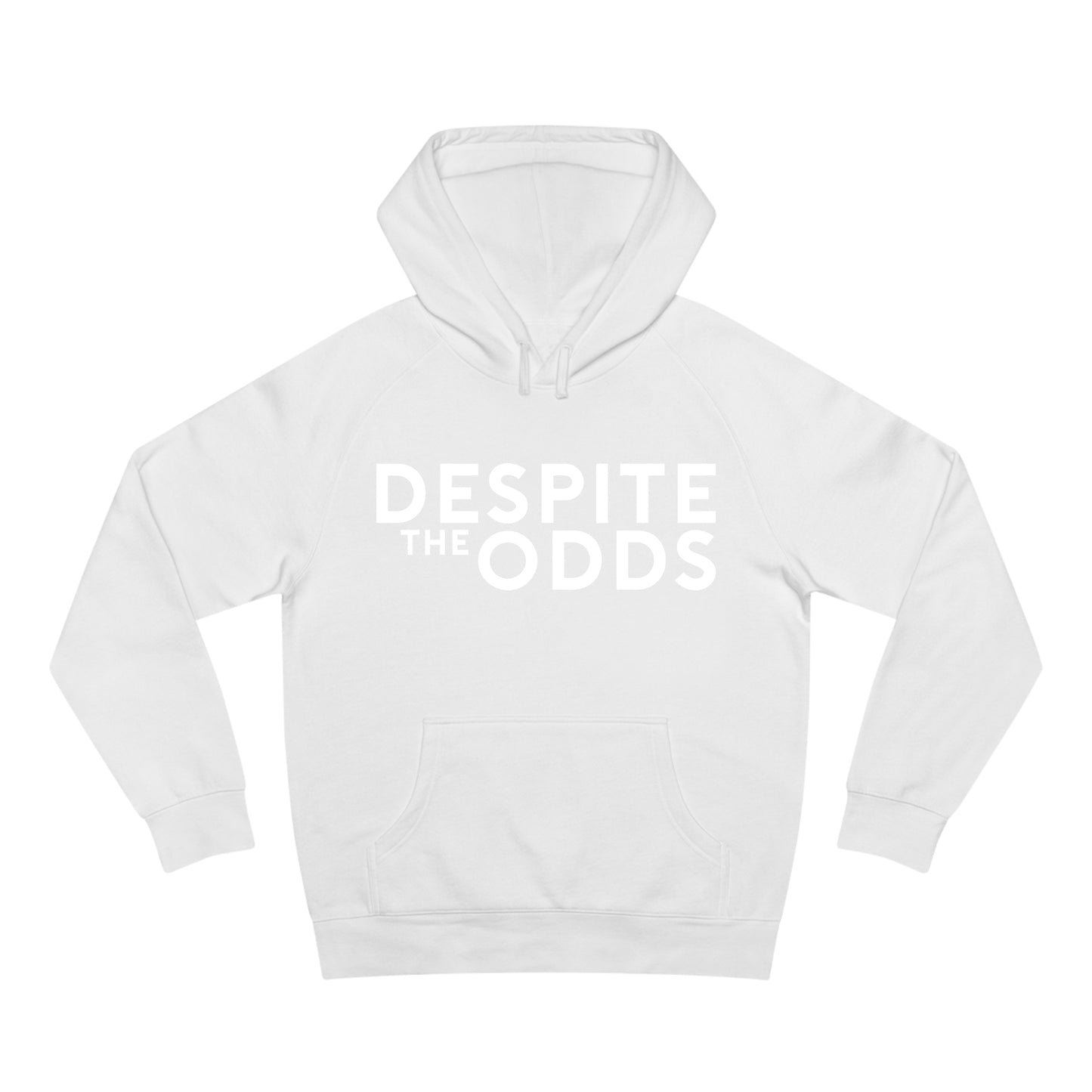 Despite The Odds White Logo Hoodie